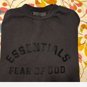 Fear of God Black Cotton Apparel